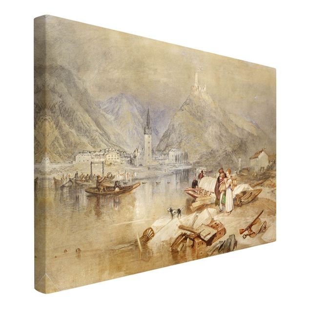 Stampe su tela William Turner - Bernkastel sulla Mosella