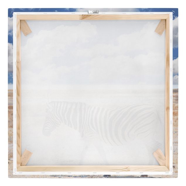 Stampa su tela Zebra nella savana