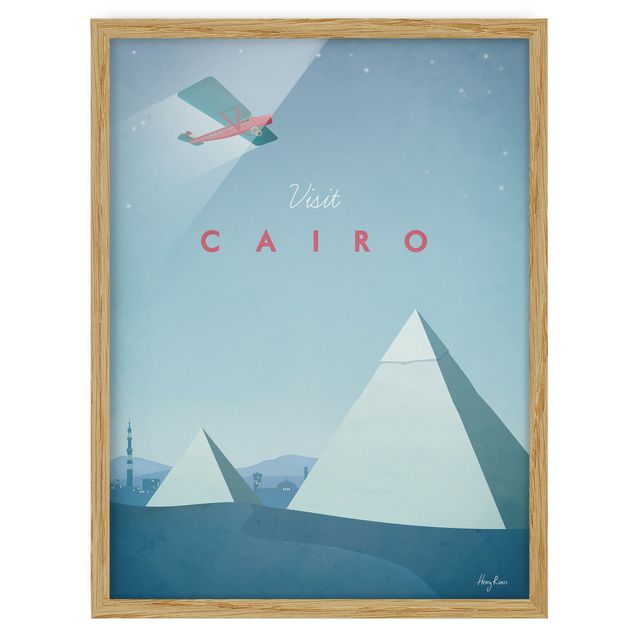Poster con cornice - Poster viaggio - Il Cairo - Verticale 4:3