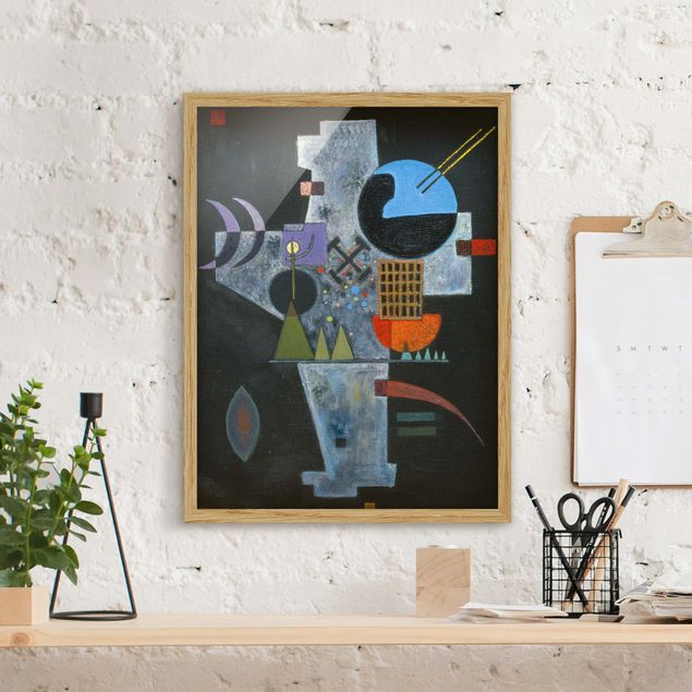 Abstrakte Kunst Wassily Kandinsky - Forma a croce