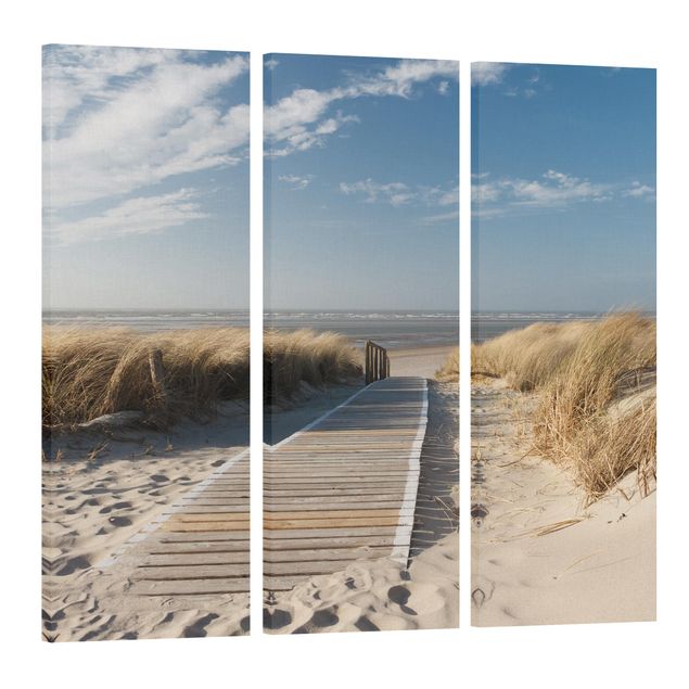 Quadri su tela Spiaggia del Mar Baltico