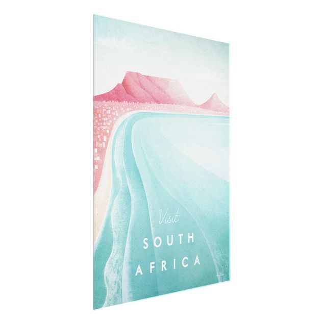 Quadro in vetro - Poster Travel - Sud Africa - Verticale 4:3