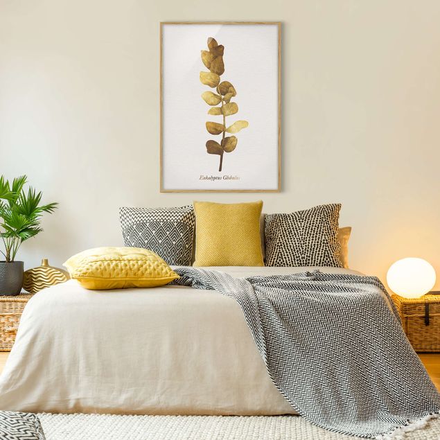 Poster con cornice - Gold - Eucalyptus