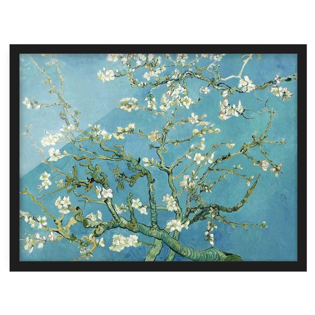 Poster con cornice - Vincent Van Gogh - Almond Blossom - Orizzontale 3:4