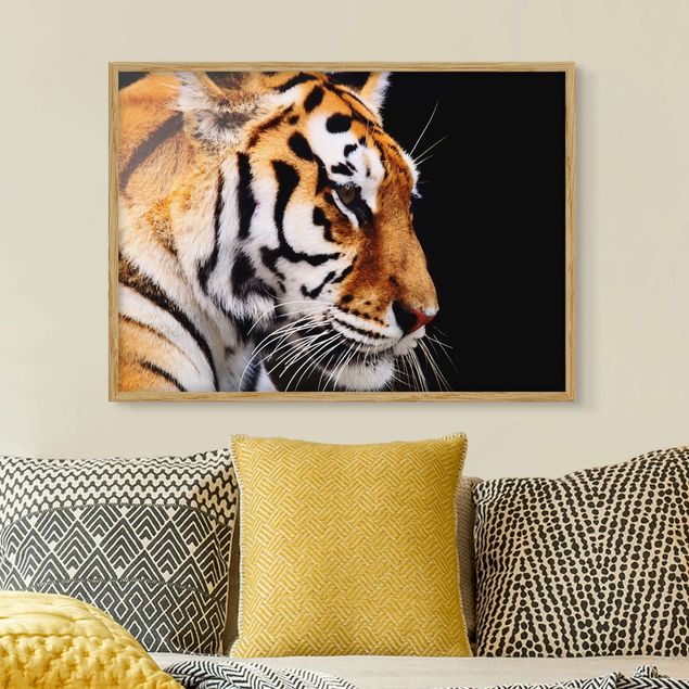 quadro astratto Bellezza della tigre