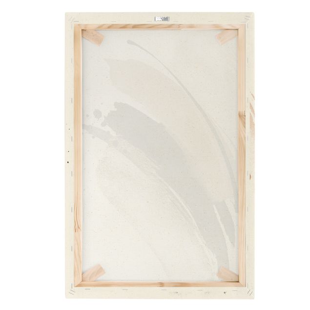 Quadro su tela naturale - Composizione astratta fontana - Formato verticale 2:3