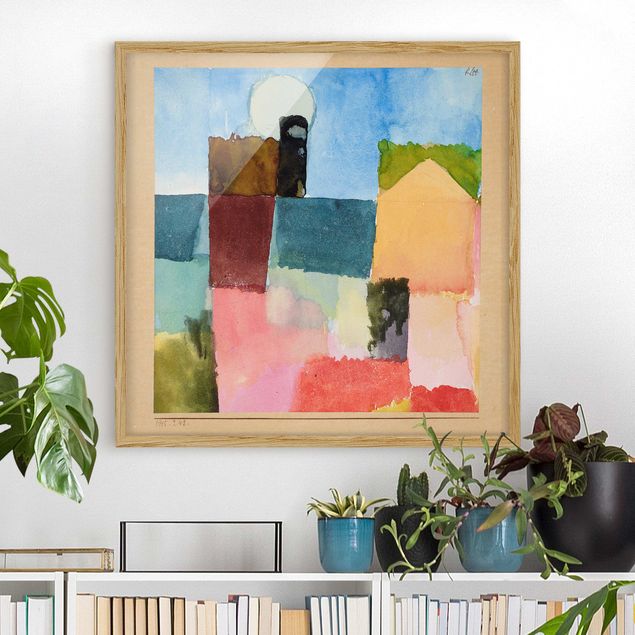 quadro astratto Paul Klee - Alba (St. Germain)