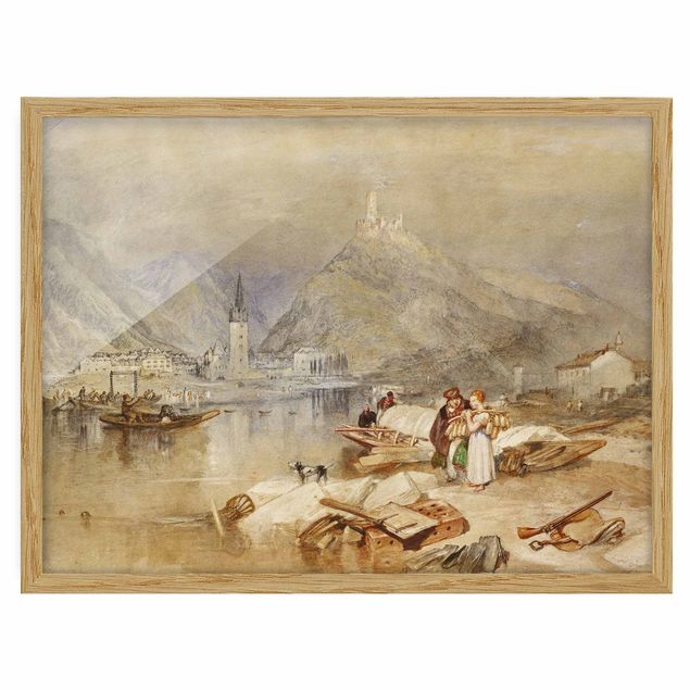 Poster con cornice - William Turner - Berkastel On The Moselle - Orizzontale 3:4