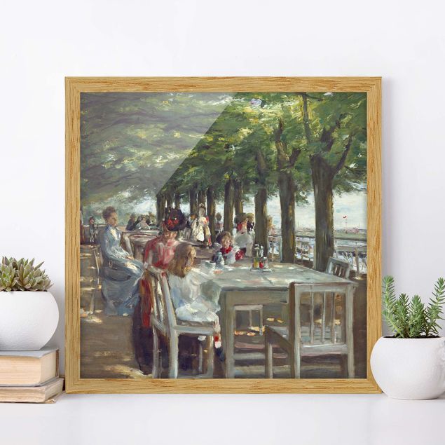 Poster con cornice - Max Liebermann - The Terrace Restaurant Jacob - Quadrato 1:1