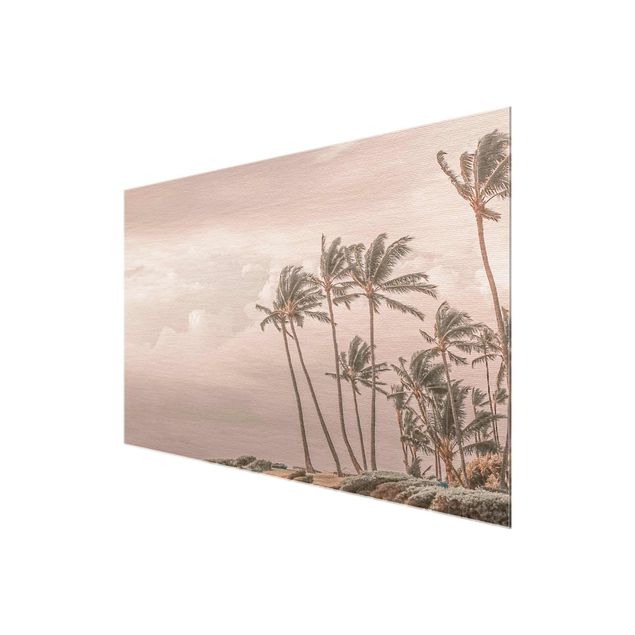 Quadro in vetro - Aloha spiaggia alle Hawaii II