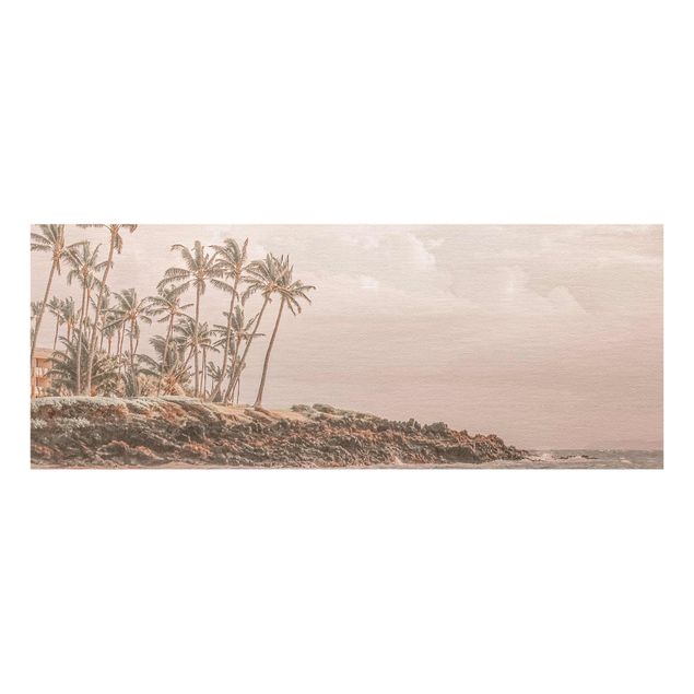 Quadro in vetro - Aloha spiaggia alle Hawaii