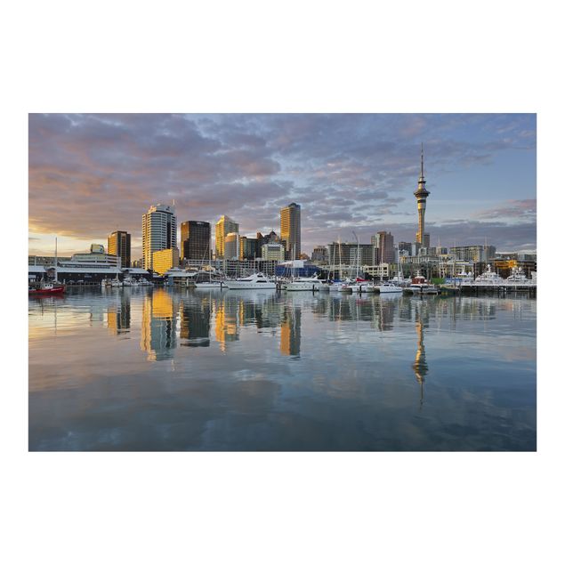 Carta da parati - Auckland skyline sunset