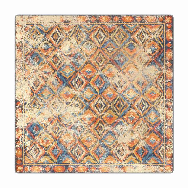 Tappeti grandi Meraviglioso tappeto Kilim vintage
