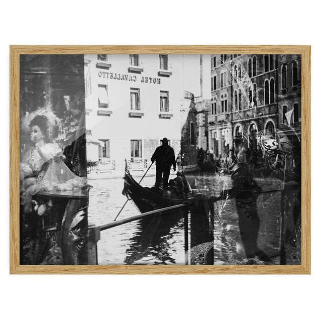 Poster con cornice - Venice Reflections - Orizzontale 3:4