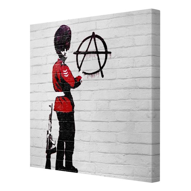 Stampa su tela - Banksy - Anarchist Soldier