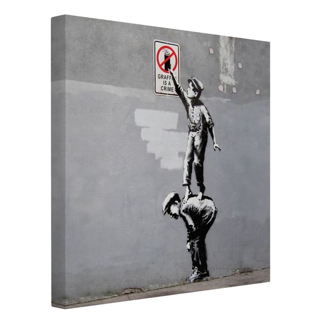 Brandalised® - featuring Graffiti by Banksy  Graffiti Is A Crime - Brandalised ft. Graffiti by Banksy