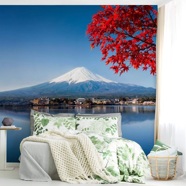 Carta da parati - Monte Fuji in autunno