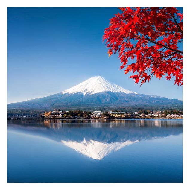 Carta da parati - Monte Fuji in autunno