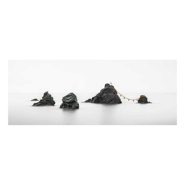 Quadro in vetro - Meoto Iwa - Le rocce sposate