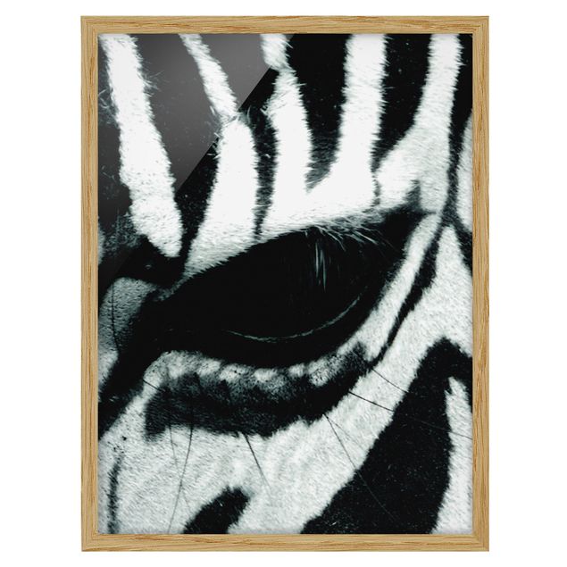 Poster con cornice - Zebra Crossing No.4 - Verticale 4:3