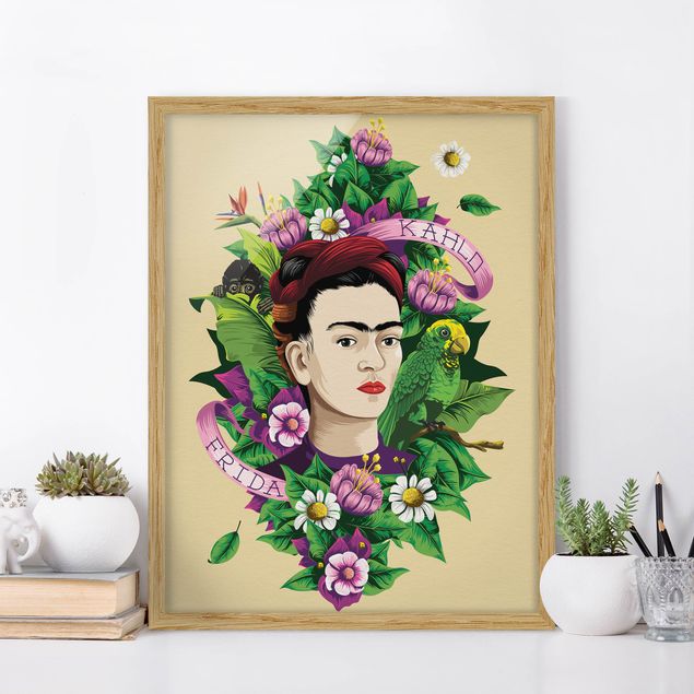 Quadri animali Frida Kahlo - Frida