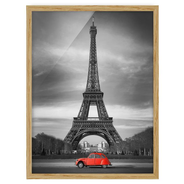 Poster con cornice - Spot On Paris - Verticale 4:3