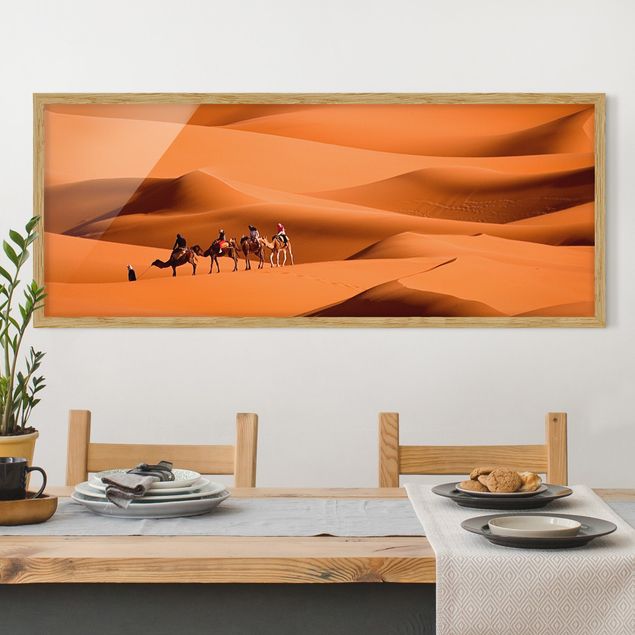 Poster con cornice - Deserto Del Namib - Panorama formato orizzontale