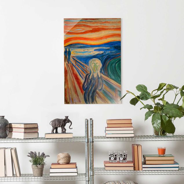 quadro astratto Edvard Munch - L'urlo
