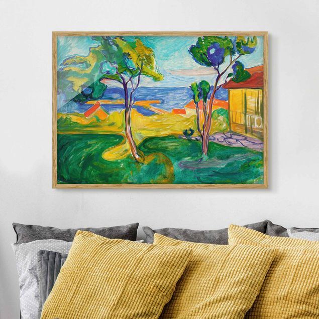 Poster con cornice - Edvard Munch - The Garden - Orizzontale 3:4