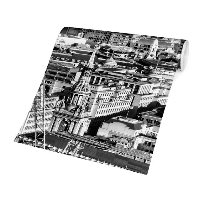 Carta da parati - City of London in bianco e nero