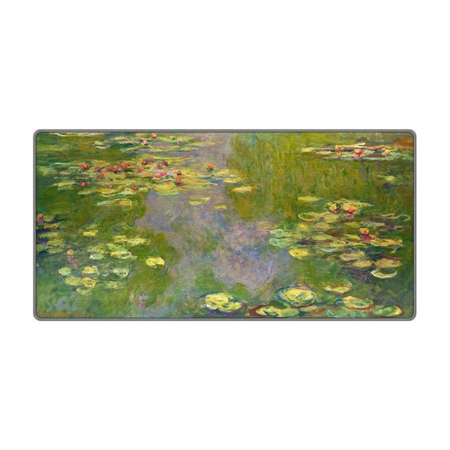 tappeti lavabili Claude Monet - Ninfee verdi