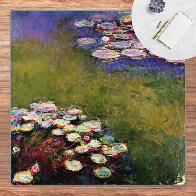 Tappeti in vinile grandi dimensioni Claude Monet - Ninfee