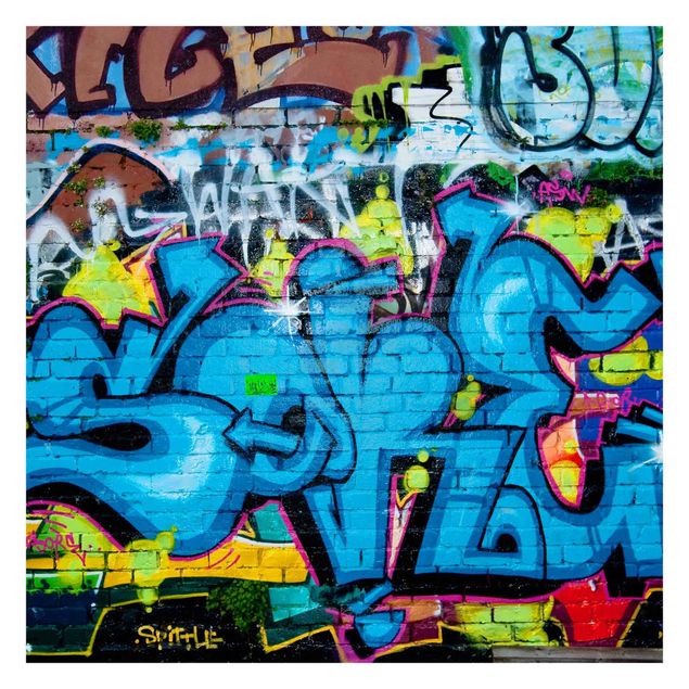 Carta da parati - Colours of graffiti