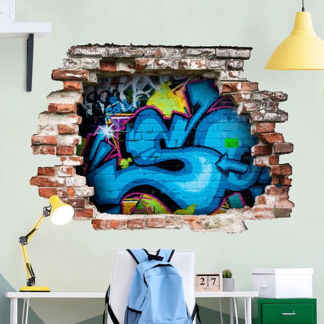 Adesivo murale - Colours of Graffiti