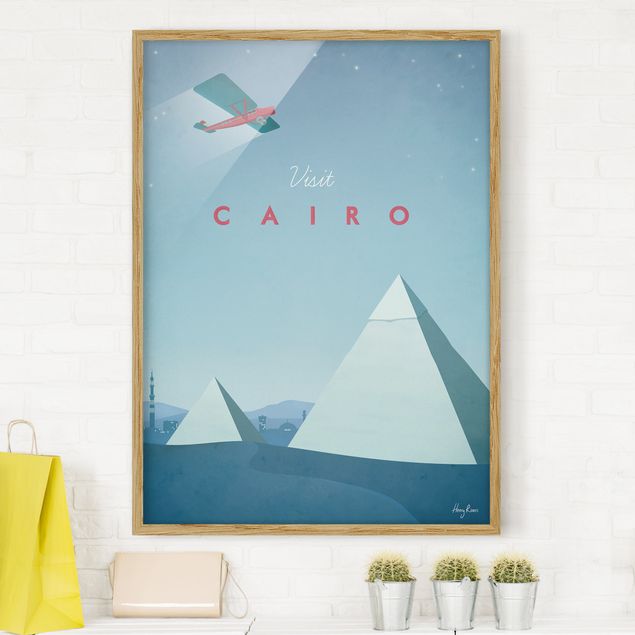 Poster con cornice - Poster viaggio - Il Cairo - Verticale 4:3