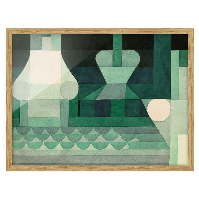 Poster con cornice - Paul Klee - Locks - Orizzontale 3:4
