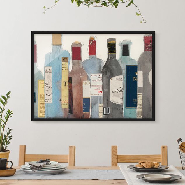 Poster con cornice - Wine & Spirits II - Orizzontale 3:4