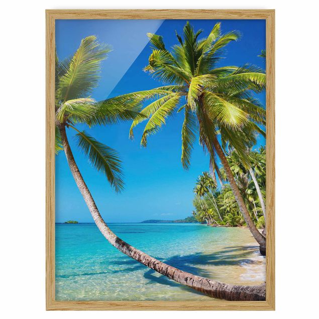 Poster con cornice - Beach Of Thailand - Verticale 4:3