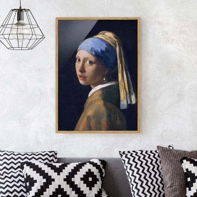 Jan Vermeer Van Delft Jan Vermeer Van Delft - Ragazza con l'orecchino di perla