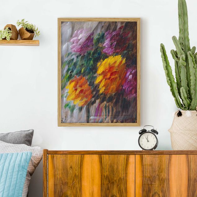 Poster con cornice - Alexej Von Jawlensky - Chrysanthemums In The Storm - Verticale 4:3