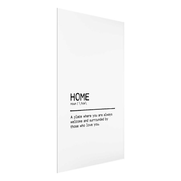 Quadro in vetro - Definition Home Welcome