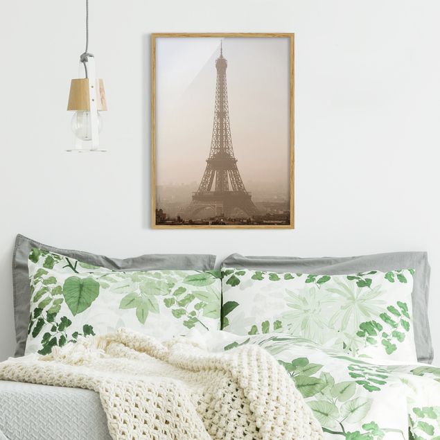 Poster con cornice - Tour Eiffel - Verticale 4:3