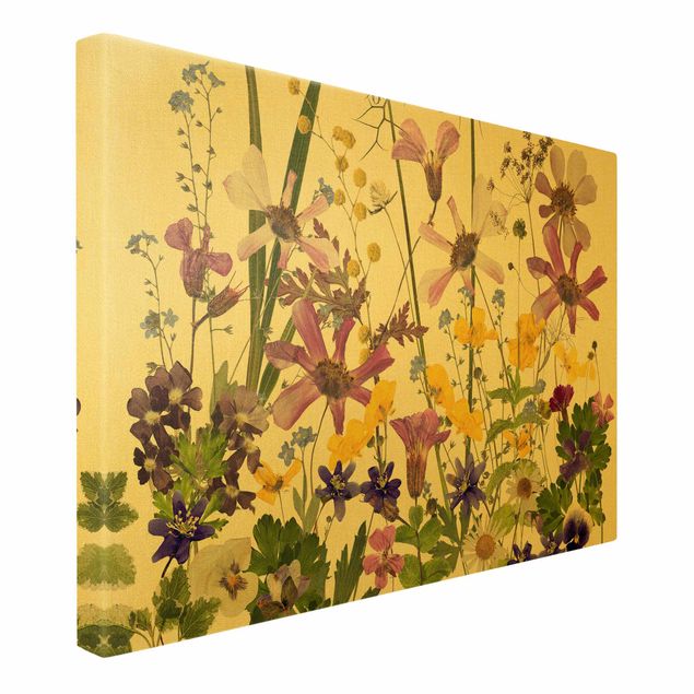 Stampa su tela - Prato di fiori profumati - Orizzontale 3x2