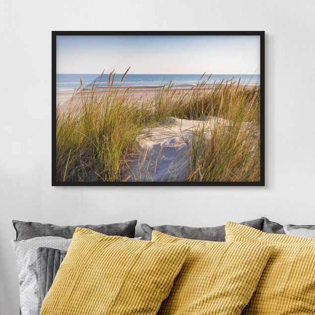 Poster con cornice - Beach Dune Al Mare - Orizzontale 3:4