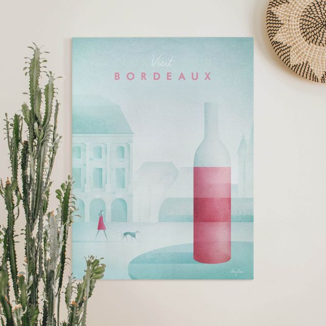 Riproduzione quadri su tela Poster di viaggio - Bordeaux