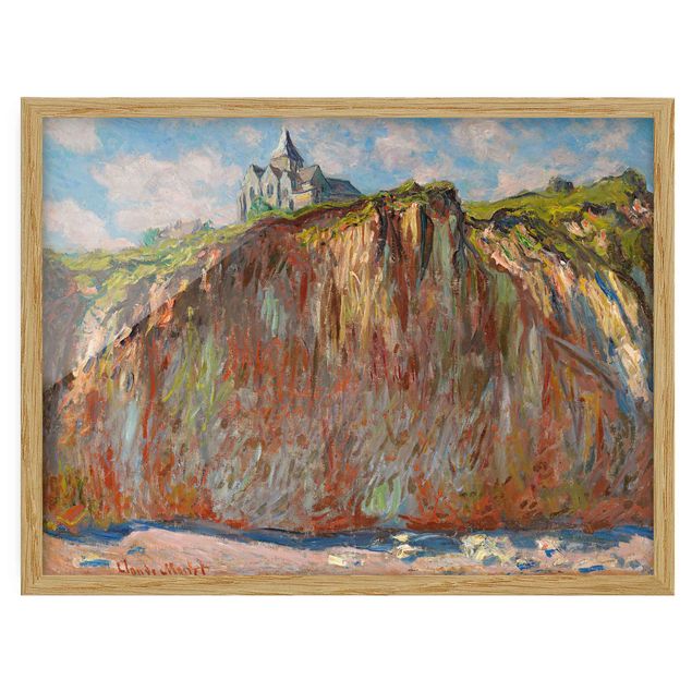 Poster con cornice - Claude Monet - Varengeville Morning Light - Orizzontale 3:4