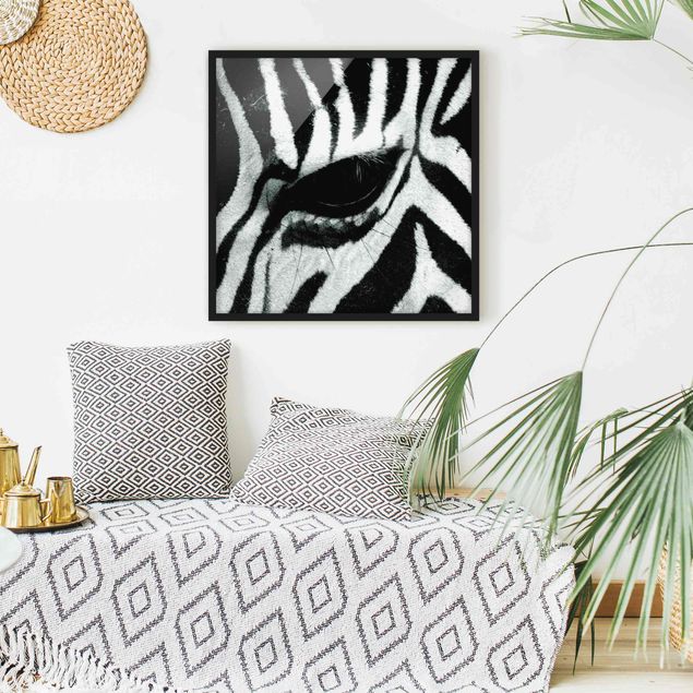 Poster con cornice - Zebra Crossing No.4