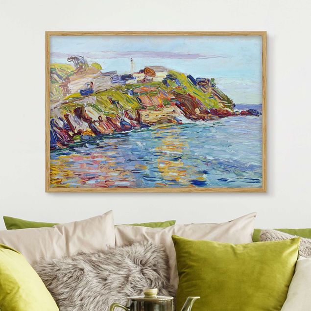 quadro astratto Wassily Kandinsky - Rapallo, la baia