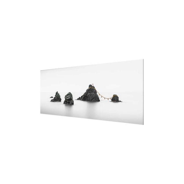 Quadro in vetro - Meoto Iwa - Le rocce sposate