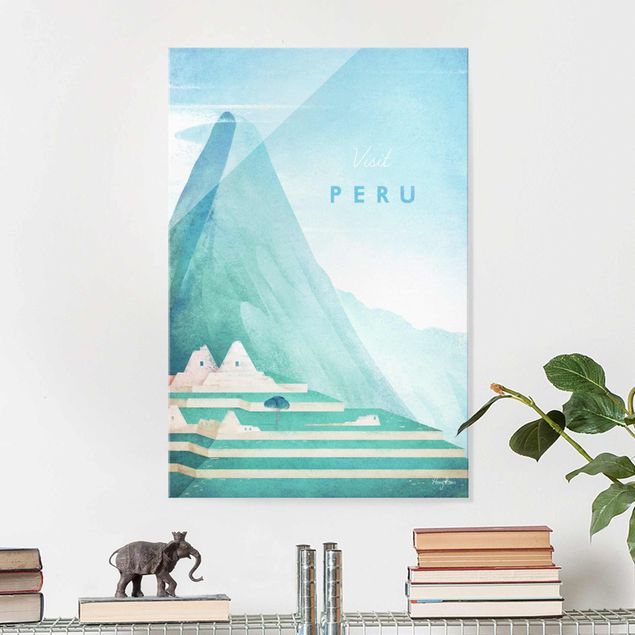 Lavagna magnetica vetro Poster di viaggio - Perù